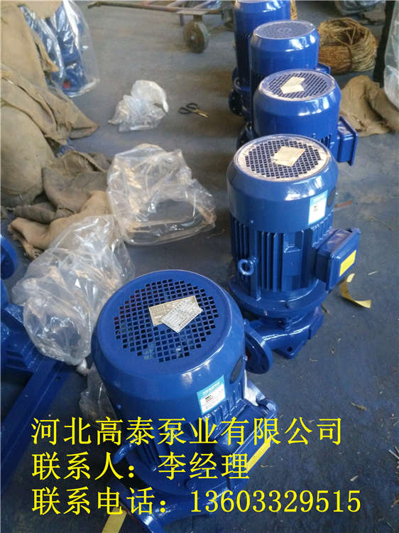 ISG200-400A管道泵參數(shù)