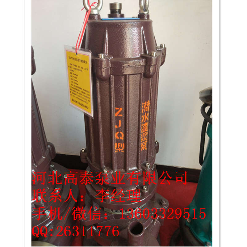 40ZJQ-21-9.5B潛水式渣漿泵價(jià)格